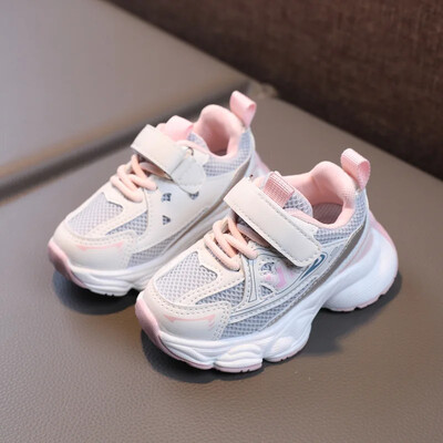 Παιδικά αθλητικά παπούτσια που αναπνέουν καθημερινά Παπούτσια τρεξίματος για αγόρια Κορίτσια 1-6 ετών Nylon Mesh Athletic Spring Season