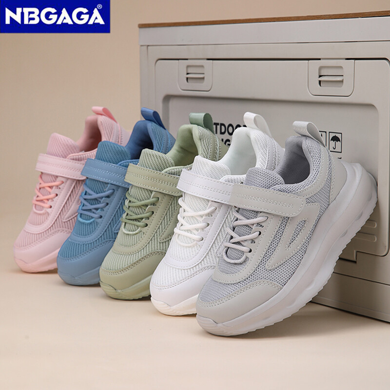 Pantofi pentru copii de culoare bomboană Pantofi ocazionali respirabili pentru băieți, fete, școală, alergare, antiderapante, pentru elevi, încălțăminte confortabilă pentru mers