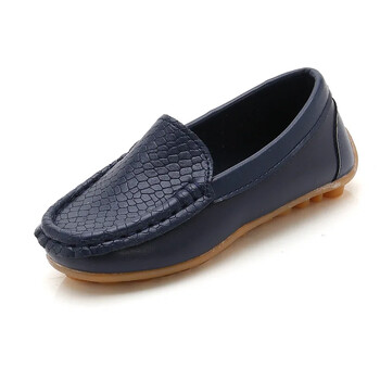 Μόδα Flats για Παιδιά Casual Άνετο PU Δερμάτινο slip On Παπούτσια Αγόρια Κορίτσια Παιδική Καραμέλα 10 Χρώματα Μοκασίνια Μοκασίνια σε όλα τα μεγέθη