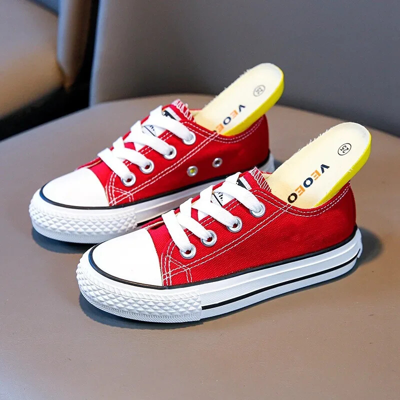 Dječje niske platnene cipele Dječaci Sportske cipele za trčanje na otvorenom Prozračne tenisice za djevojčice otporne na habanje Dječje ležerne cipele