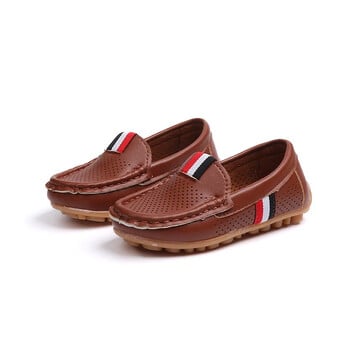 JGSHOWKITO Boys Fashion Soft Flat Loafers για νήπιο αγόρι Μεγάλα παιδικά αθλητικά παπούτσια Παιδικά φλατ Μοκασίνια που αναπνέουν