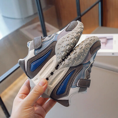 Pantofi pentru copii, primăvară, toamnă, modă, pantofi pentru băieți, fete, antiderapante, cu cârlig și buclă, ocazional, pentru alergare, tenis, pantofi pentru copii