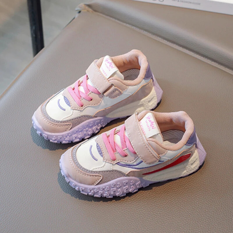 Pantofi pentru copii, primăvară, toamnă, modă, pantofi pentru băieți, fete, antiderapante, cu cârlig și buclă, ocazional, pentru alergare, tenis, pantofi pentru copii