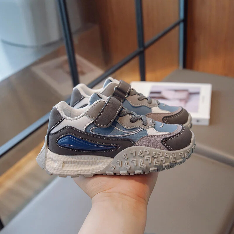 Pantofi pentru copii, primăvară, toamnă, modă, pantofi pentru băieți, fete, antiderapante, cu cârlig și buclă, ocazional, pentru alergare, tenis, pantofi pentru copii