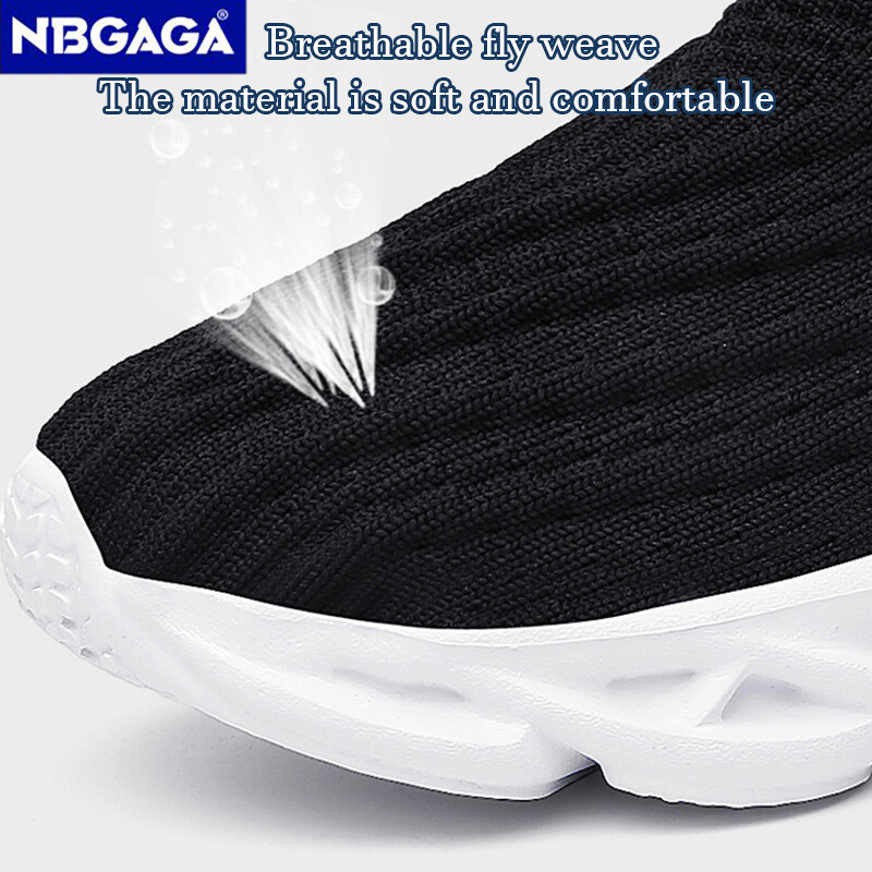 Pantofi Tenis Alb Copii Vară Băieți Pantofi sport respirabili Pantofi casual șosete Pantofi confortabili pentru plimbare pentru copii