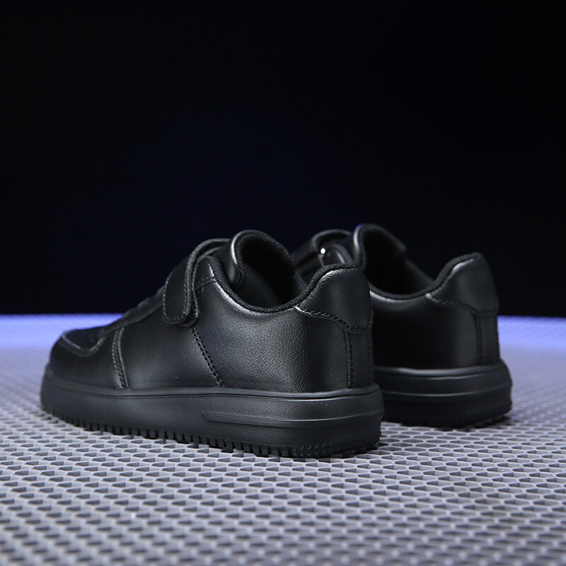 Crne dječje cipele Tenisice za dječake od 6 do 12 godina 2024 Nove školske kožne dječje ležerne tenisice Sportske tenisice za dječake