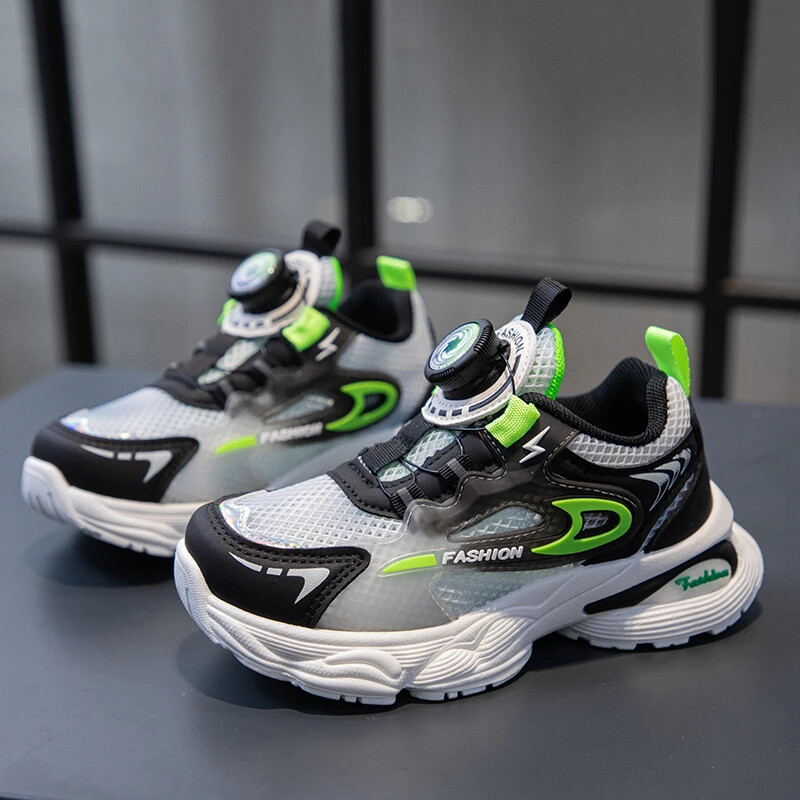 2024. g. Jauni bērnu ikdienas apavi Elpojoši sporta apavi Tīkla apavi ar mīkstu zoli