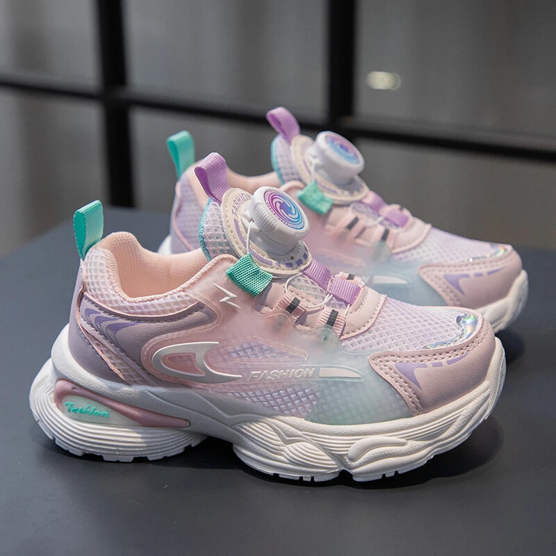 2024. g. Jauni bērnu ikdienas apavi Elpojoši sporta apavi Tīkla apavi ar mīkstu zoli