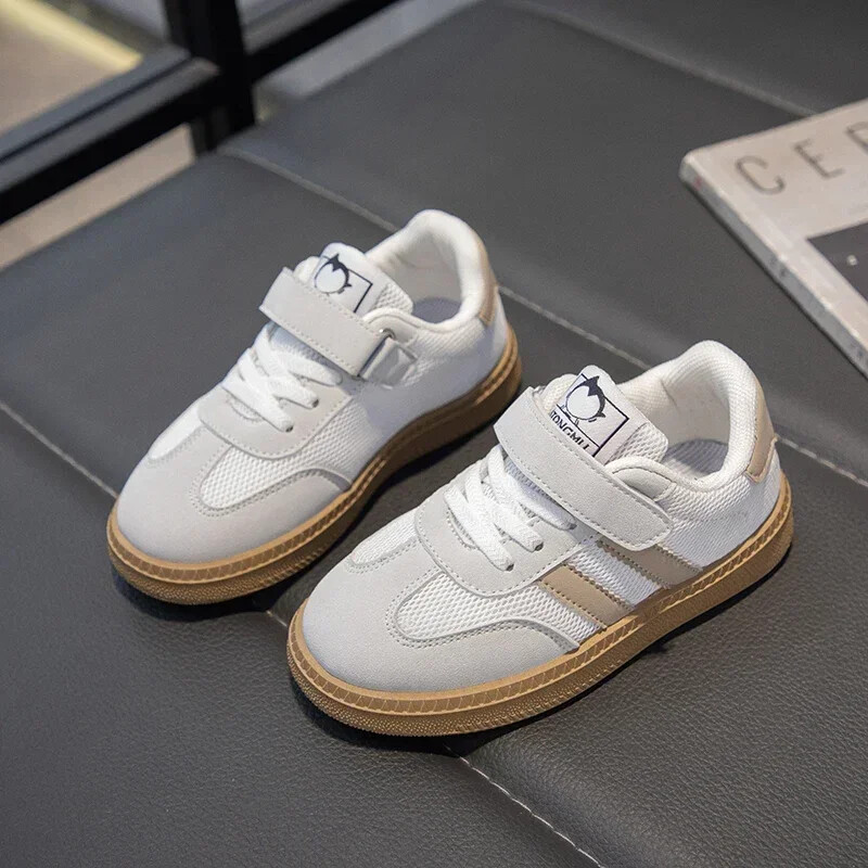 Mala djeca Dječji modni dizajn Cipele za hodanje Tenisice Bijela neklizajuća ležerna obuća Dječaci Djevojčice Prozračne vanjske cipele