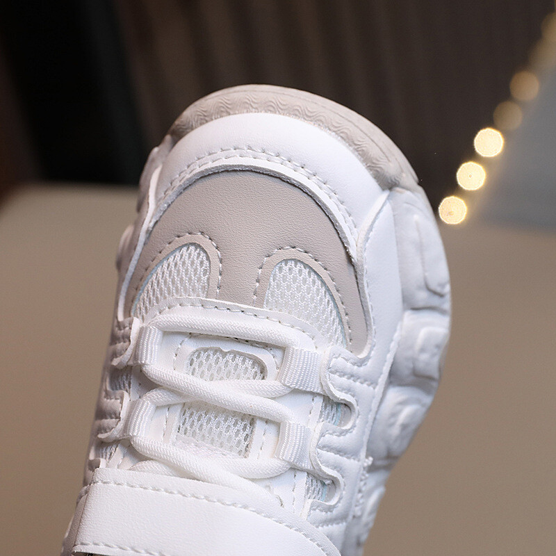 Jesen 2024. Dječja sportska obuća Mekane prozračne dječje tenisice Patchwork boja Unisex Dječaci Djevojčice Ležerne tenisice Ljubičasta