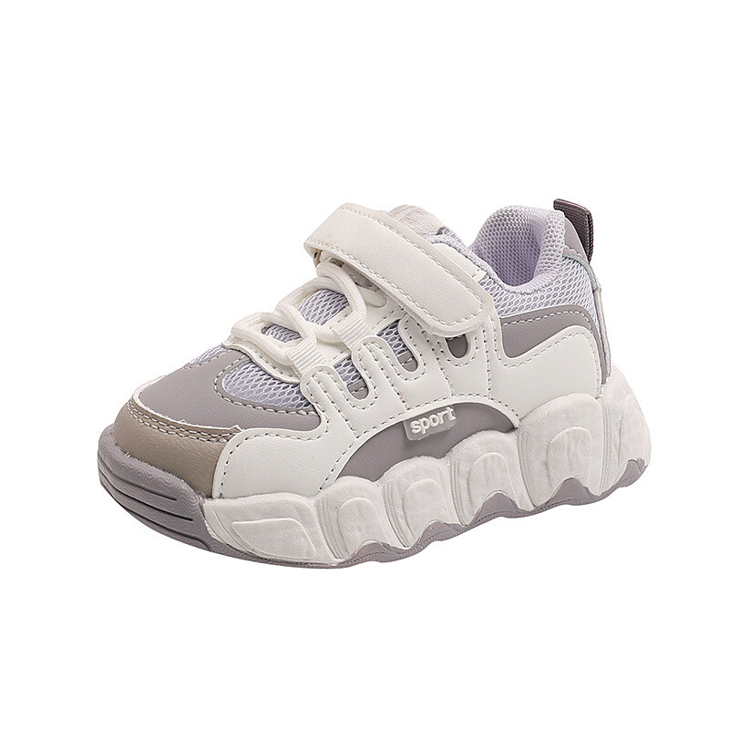 Jesen 2024. Dječja sportska obuća Mekane prozračne dječje tenisice Patchwork boja Unisex Dječaci Djevojčice Ležerne tenisice Ljubičasta