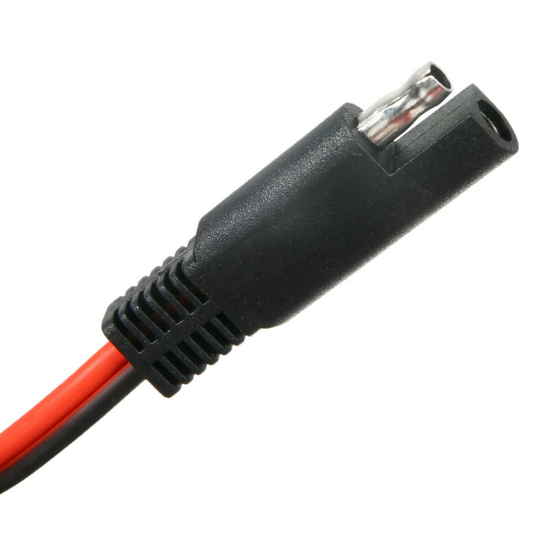 1X motocikla SAE uz USB kabeļa adaptera voltmetra USB lādētājs ūdensizturīgs ātra uzlāde tālrunim GPS planšetdatoriem motocikla piederums