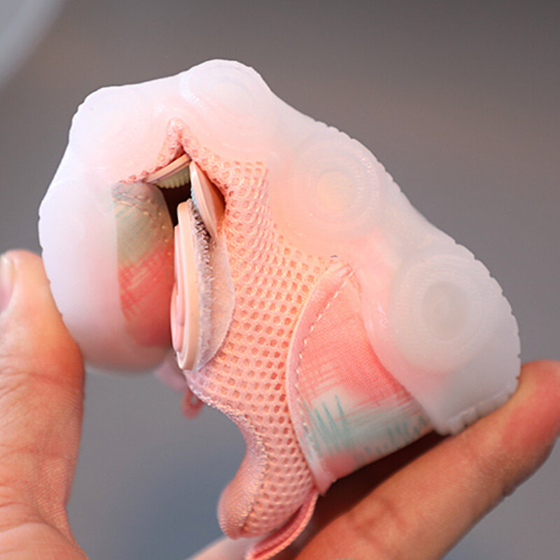 Dječje Led Cipele za slobodno vrijeme Tenisice sa slatkim crtanim patkama Svjetleće tenisice za malu djecu Dječaci Djevojčice Prozračne mrežaste sportske cipele Sapato