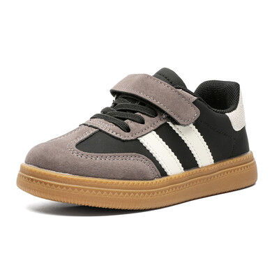 Dječje tenisice za trening, kožne bombone boje, jednostruke cipele za dječake, djevojčice, veličina 26-36 Red Hundred, neklizajuće, dječje ležerne tenisice