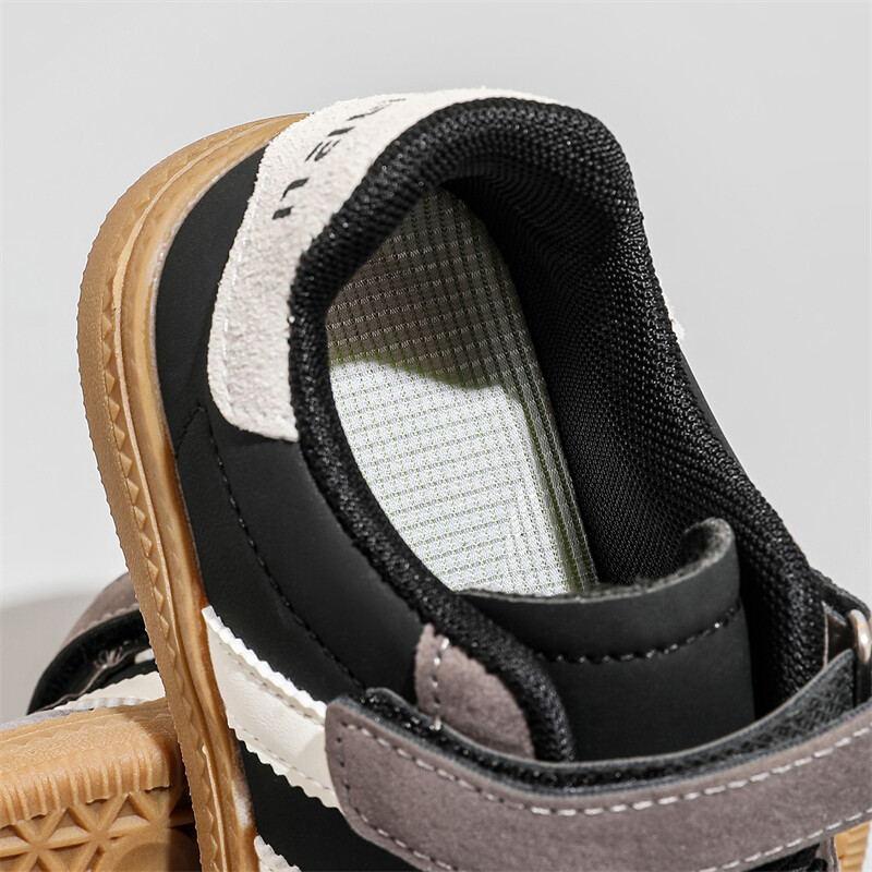 Dječje tenisice za trening, kožne bombone boje, jednostruke cipele za dječake, djevojčice, veličina 26-36 Red Hundred, neklizajuće, dječje ležerne tenisice