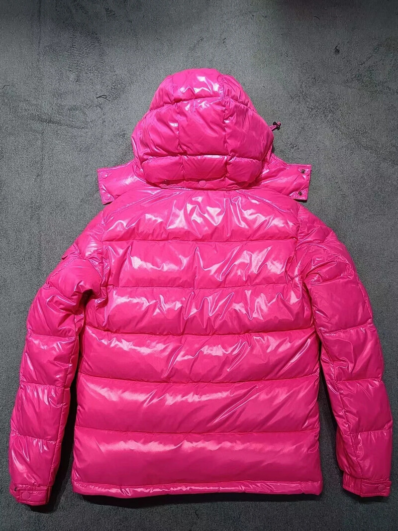 Jachete The King Of Down Jachetă de iarnă cu glugă pentru bărbați, cu pălărie detașabilă NFC, cu umplutură din puf de gâscă, haină caldă ocazională