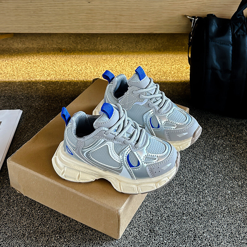 2024 Pantofi noi pentru bebeluși pentru băieți, fete, plasă respirabilă, pantofi casual pentru copii, pantofi sport anti-alunecare, pentru copii, mărimea 21-36