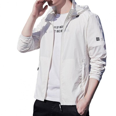 Vruća! Kaput za zaštitu od sunca, jednobojna, prozračna, prozračna, anti-UV ljetna brzosušeća jakna s patentnim zatvaračem za vani