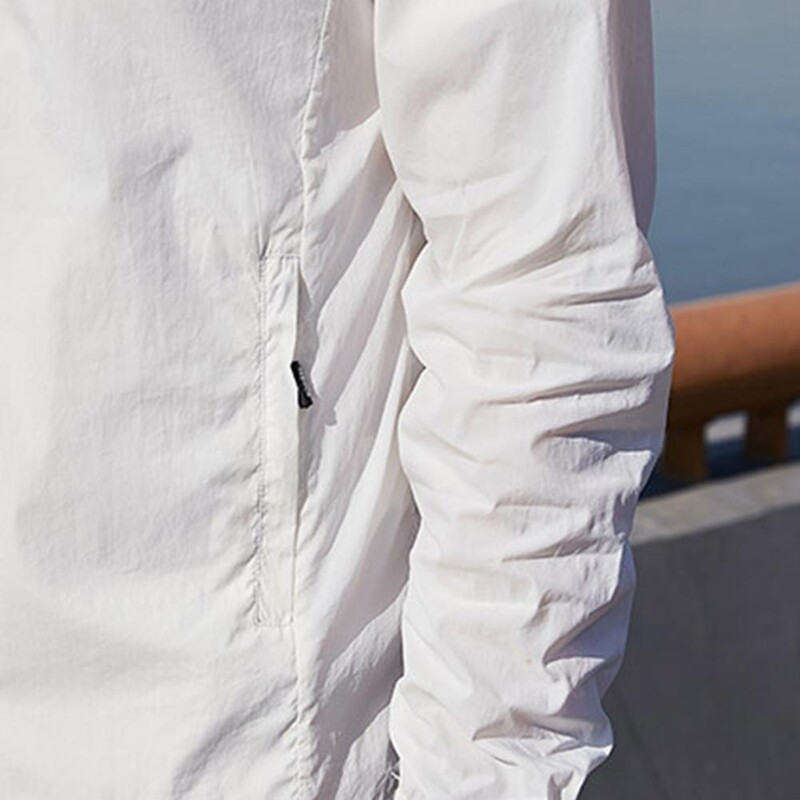 Vruća! Kaput za zaštitu od sunca, jednobojna, prozračna, prozračna, anti-UV ljetna brzosušeća jakna s patentnim zatvaračem za vani