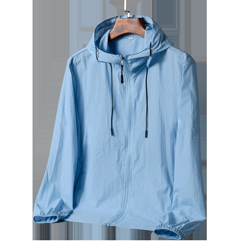 Aizsardzība pret sauli, 2024. gada vasaras jaka ar kapuci vīriešiem sievietēm, ūdensnecaurlaidīgs apģērbs, makšķerēšana, medību apģērbs, ātri nožūstoša āda, vējjaka