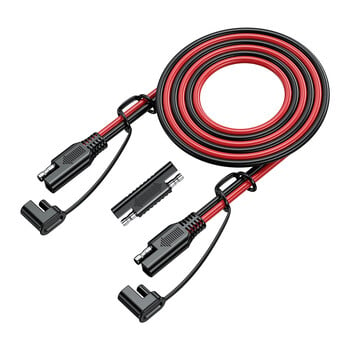 Καλώδιο επέκτασης SAE σε SAE Solar Plug Cord 16AWG Αδιάβροχο για μπαταρίες αυτοκινήτου