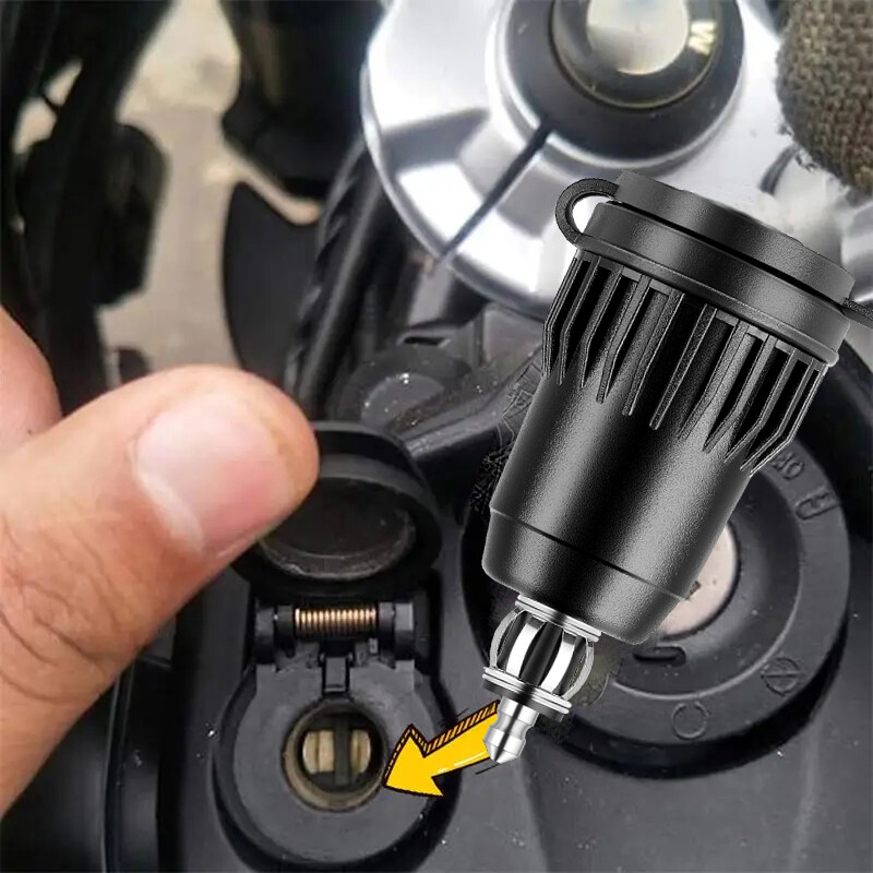 12 V USB auto punjač Automobilska USB utičnica Type-c Outlet Adapter za brzo punjenje za 12 V 24 V Automobil Kamion Motocikl RV Marine Motorcy