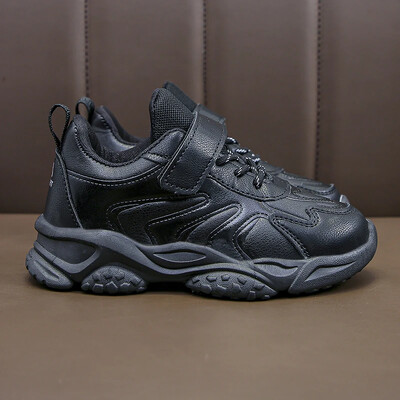 Copii Pantofi de alergare albi Pantofi de moda pentru copii PU Moale Respirabil Confortabil Băieți Fete Pantofi de sport școlar Mărimea 26-37