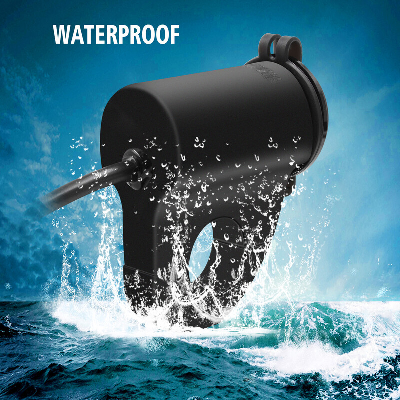 Motocicletă QC3.0 Voltmetru USB Încărcător rapid rezistent la apă cu întrerupător Priză de alimentare Splitter Priză pentru telefon mobil 12v Priză adaptor moto