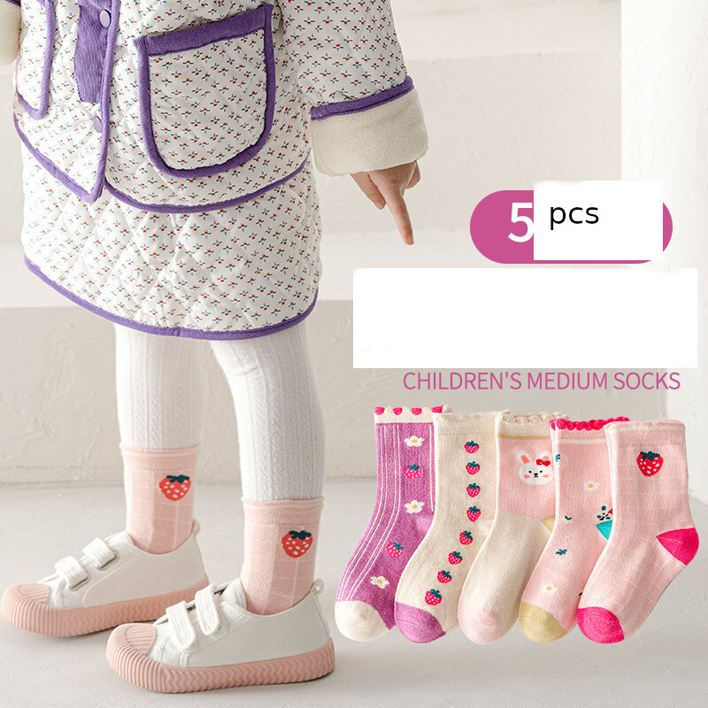 Sügisel ja talvel uued laste sokid armsad multikas jänku dinosauruste sari puuvillased poiste ja tüdrukute sokid sääre keskpaigani