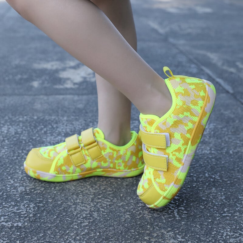 Nove dječje bosonoge tenisice Cross-trenažer Široki prsti Široki prozračni udobni potplat Ležerno pletenje Meke cipele za djevojčice i dječake za hodanje