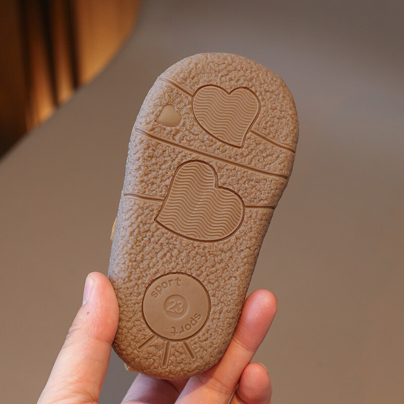 Dječje cipele za hodanje Proljeće Jesen Žuta kožna obuća za dječake Djevojčice Ležerne cipele 0-6 godina Smeđe mekane neklizajuće dječje dječje tenisice