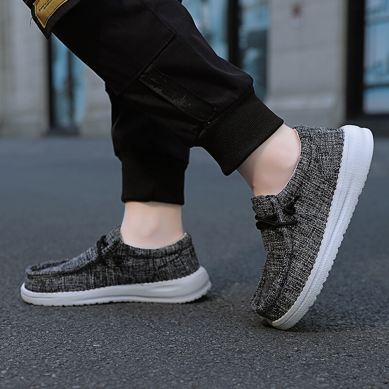 Bērnu Loafers Kurpes Zēni Plakanas kedas Bērni Ikdienas apavi Toddler Āra Šņorējamas Elpojošas Kurpes Mīksta Apakšdaļa Vienkrāsaina