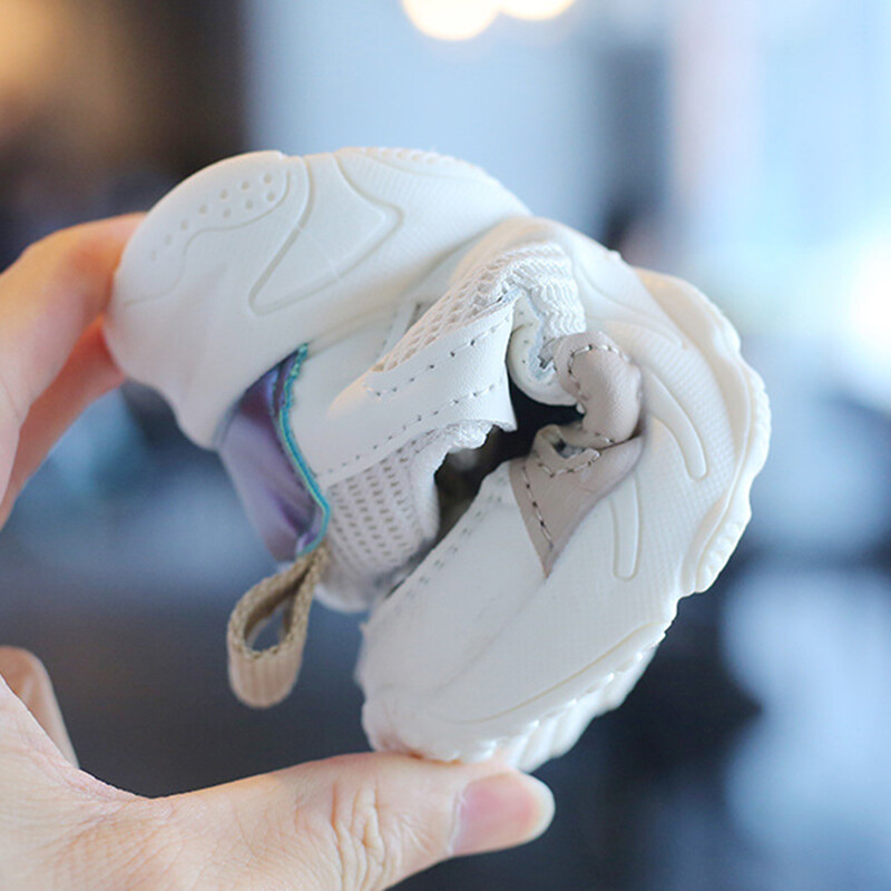 Sporta apavi rudens meitenēm zēniem sieta elpojoši āra apavi Bērnu ikdienas skriešanas apavi Toddler kedas