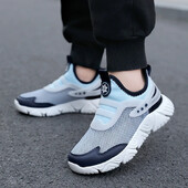 Pantofi ocazional pentru copii 2309 Pantofi de alergat cu o singură plasă, respirabili, de vară, pentru băieți