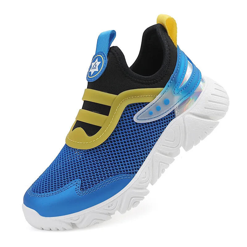 Pantofi ocazional pentru copii 2309 Pantofi de alergat cu o singură plasă, respirabili, de vară, pentru băieți
