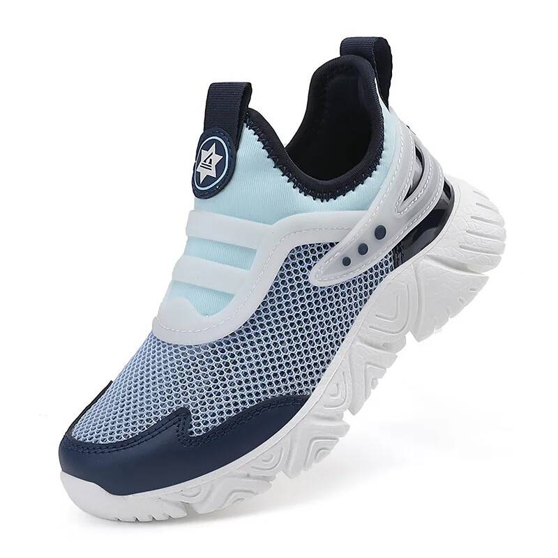 Pantofi ocazional pentru copii 2309 Pantofi de alergat cu o singură plasă, respirabili, de vară, pentru băieți