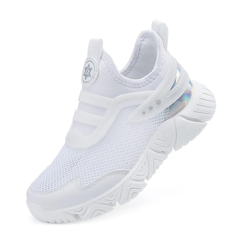 Pantofi ocazional pentru copii 2309 Pantofi de alergat cu o singură plasă, respirabili, de vară, pentru băieți