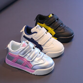 Pantofi noi pentru copii Toamna Primavara Respiranti Baieti Fete Pantofi sport Casual Talpa moale Copii Mici Pantofi albi marimea 21-30