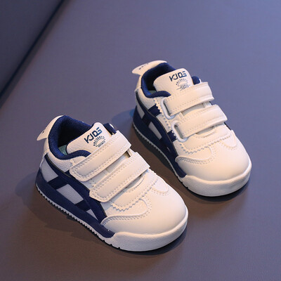 Pantofi noi pentru copii Toamna Primavara Respiranti Baieti Fete Pantofi sport Casual Talpa moale Copii Mici Pantofi albi marimea 21-30