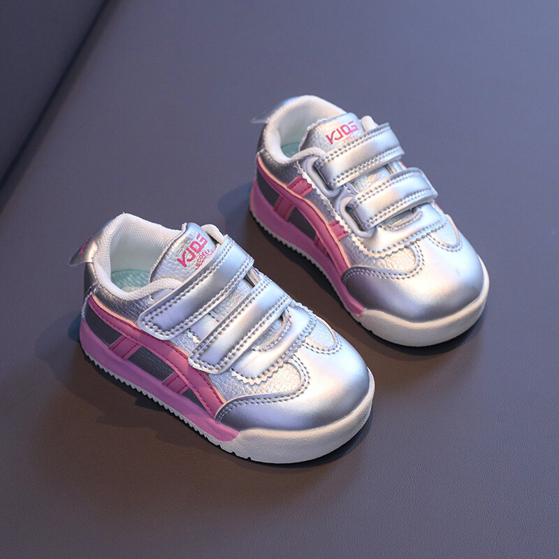 Pantofi noi pentru copii Toamna Primavara Respiranti Baieti Fete Pantofi sport Casual Talpa moale Copii Mici Pantofi albi marimea 21-30