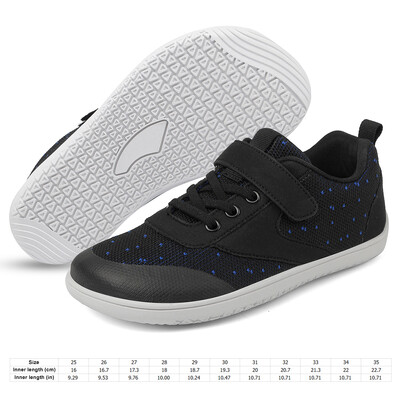 Copii Pantofi desculți Pantofi sport ușori Respirabili cu vârf lat Pantofi minimalisti Tricotat moale Fete Băieți Pantofi ocazionali