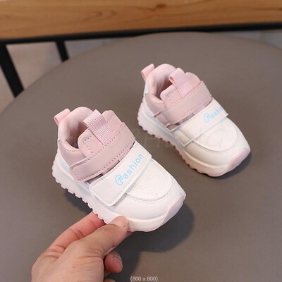 Mala djeca Dječji modni dizajn Cipele za hodanje Tenisice Bijele neklizajuće cipele za slobodno vrijeme Dječaci Djevojčice Prozračne vanjske cipele