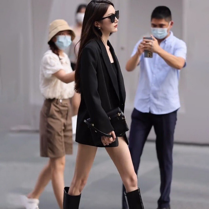 Design temperament blazer femei 2024 nou primavara si toamna mic largi subtire costum casual top