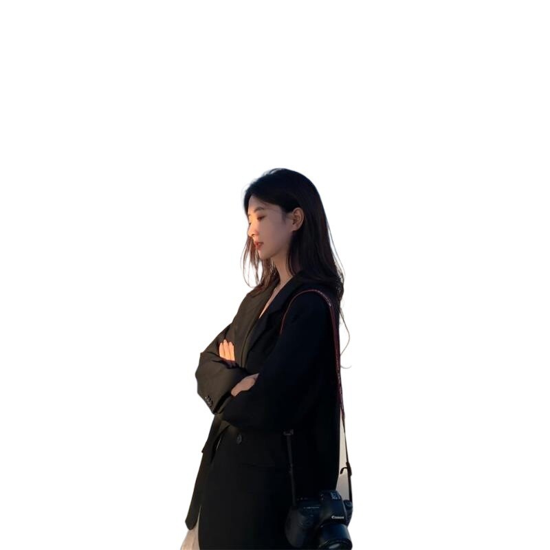 Design temperament blazer femei 2024 nou primavara si toamna mic largi subtire costum casual top