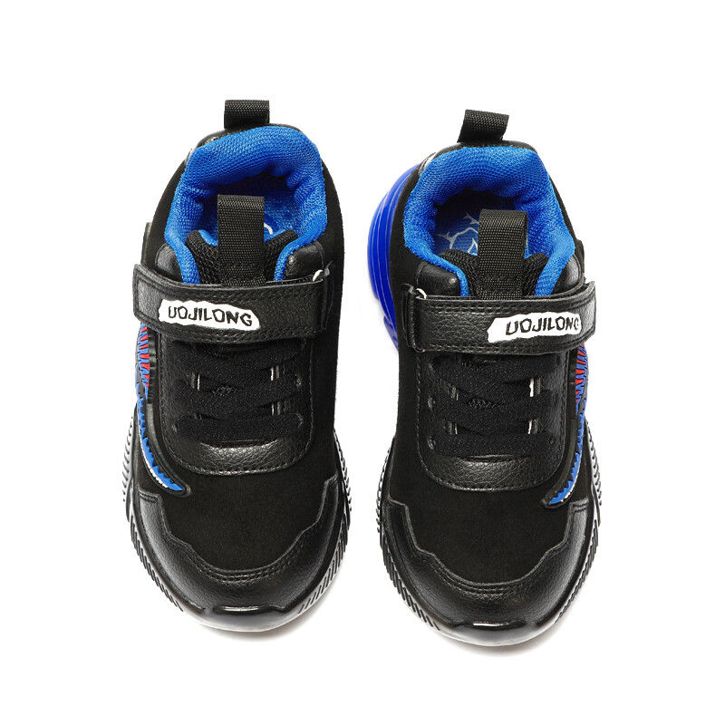 EXDINO 2-6R Detské LED Spinosaurus Jesenné svietiace topánky s dinosaurom Chlapci Malé deti Vonkajšie Bežné Blikajúce Športové Tenisky