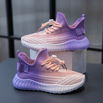 Copil/Copil Băieți Fete Pantofi ușori respirabili Curea Pantofi de tenis atletic pentru alergare Mersul pe jos