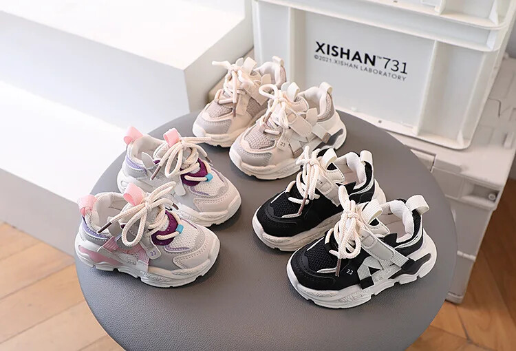 Pantofi ocazionali pentru copii pentru băieți, fete, copii mici, copii mici, sport, alergare, pantofi pentru grădiniță, școală, plasă de aer, respirabil