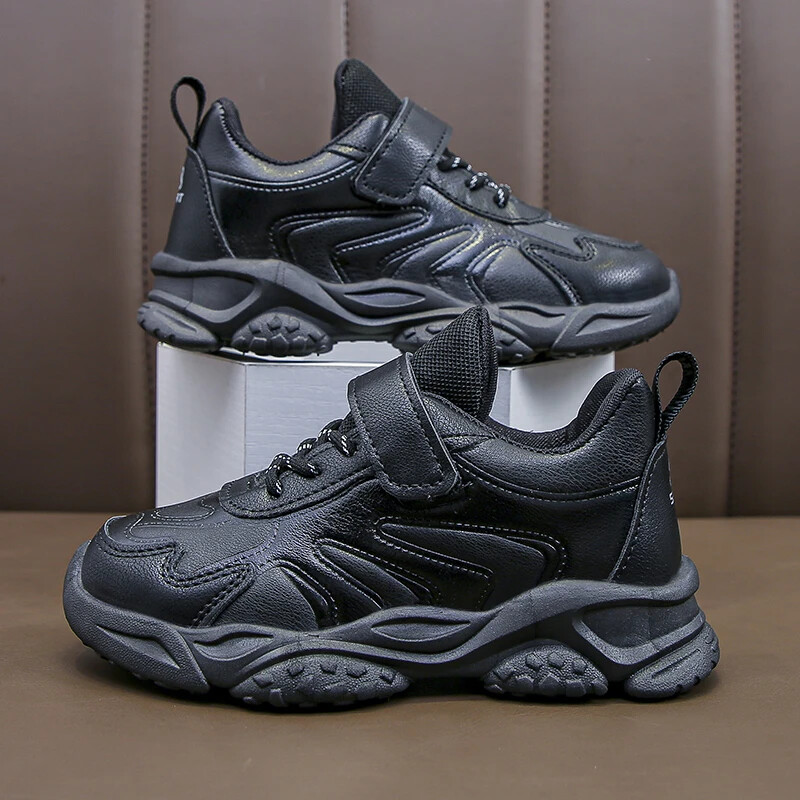 Dječje bijele tenisice za trčanje Dječje modne tenisice PU meke, prozračne, udobne, školske sportske cipele za dječake, djevojčice, veličina 26-37