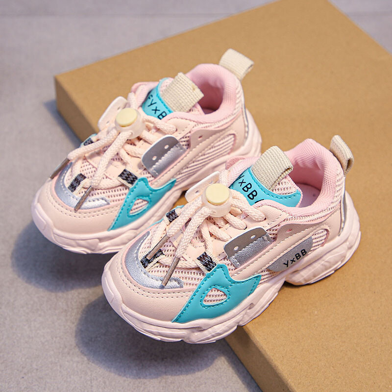 Tenisice za dječake od 1 do 6 godina 3 boje Udobne prozračne cipele za djevojčice za djecu Sportske dječje tenisice za trčanje Modne cipele za malu djecu