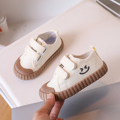 Detské ležérne plátené topánky, dojčenské, jarné, nové, kreslené, mäkké podrážkové tenisky, chlapčenské, ležérne, mokasíny, batoľa, vonkajšie, protišmykové topánky